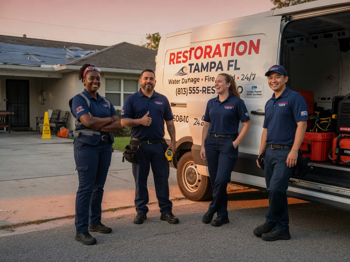 Water Damage Restoration company in Rotan, TX